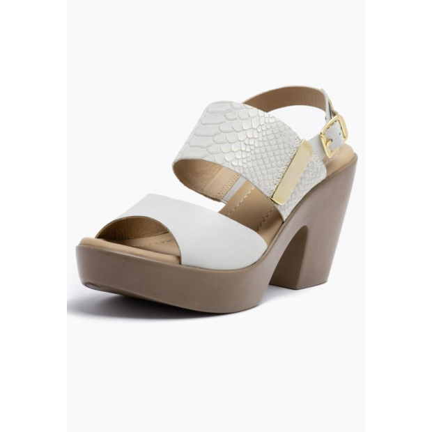 Sandalia - Gacel Go - 0213 - Off White - 0656977