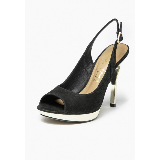 Sandalia - Gacel - 0175 - Negro - 656332
